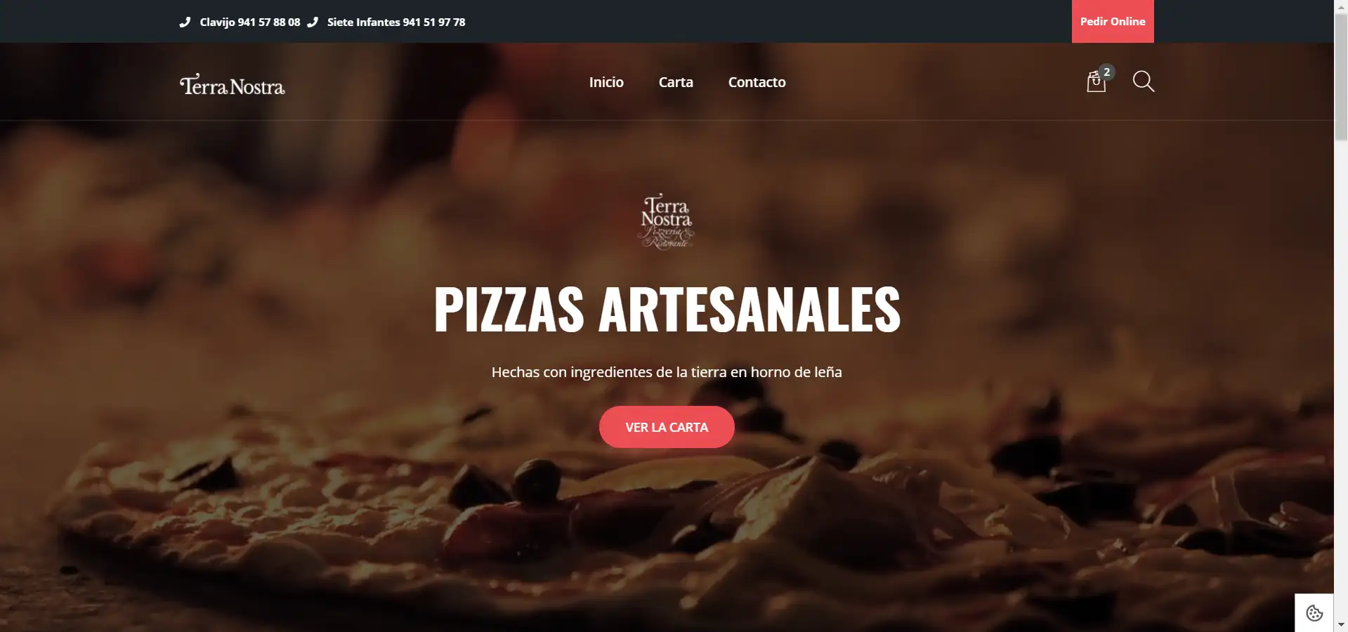 pagina web Terranostra
